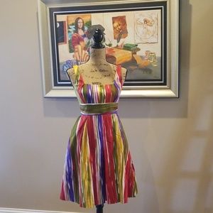 Calvin Klein watercolor Easter dress 4p H323:7:319